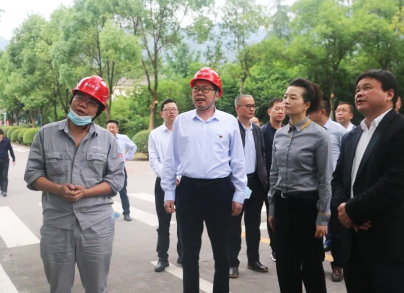 九江市政府黨組成員、副市長容長貴率隊(duì)赴贛北鎢業(yè)開展安全生產(chǎn)檢查